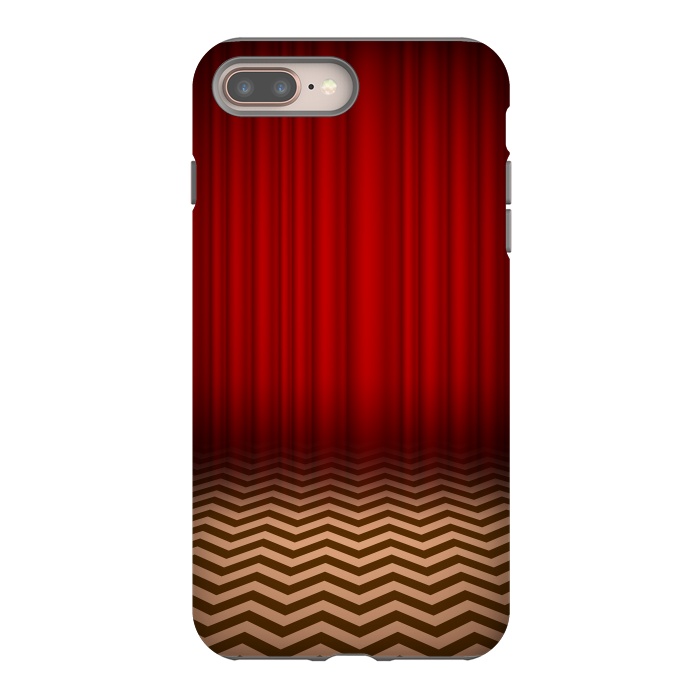 iPhone 7 plus StrongFit Twin Peaks Red Room by Alisterny
