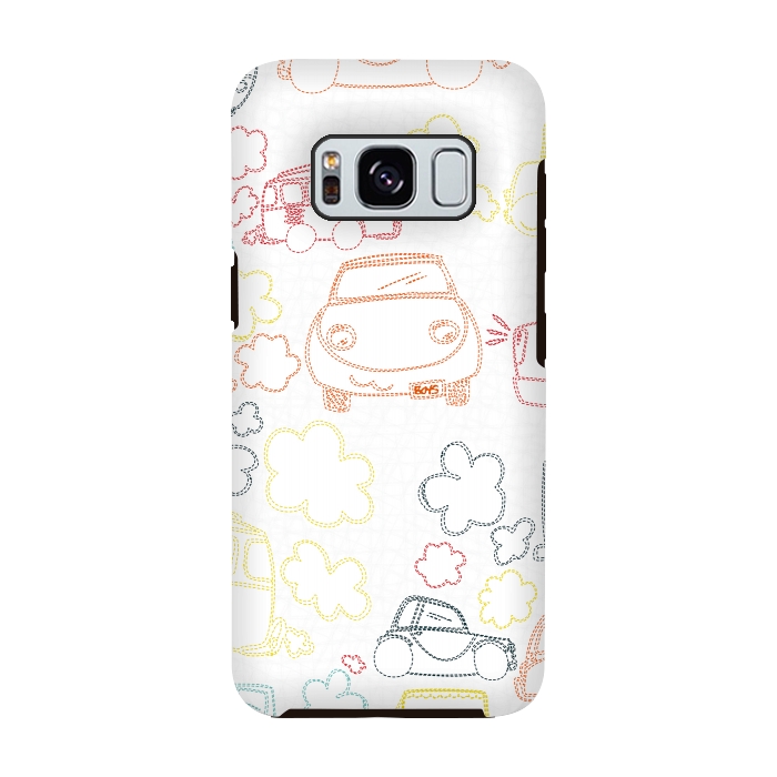 Galaxy S8 StrongFit Stitched Cars by MaJoBV