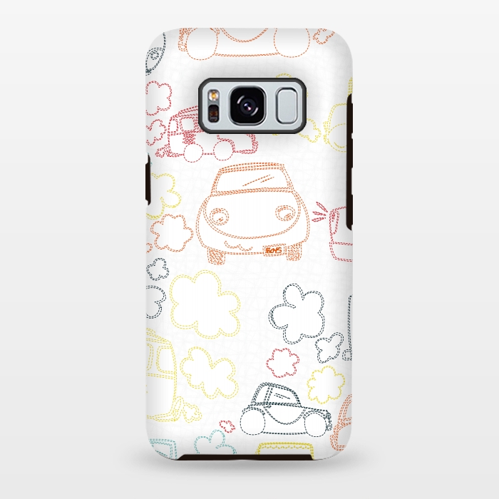 Galaxy S8 plus StrongFit Stitched Cars by MaJoBV