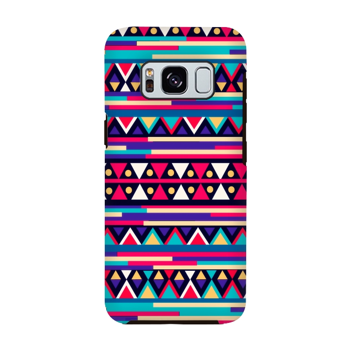 Galaxy S8 StrongFit Tribal Aztec by Nika Martinez