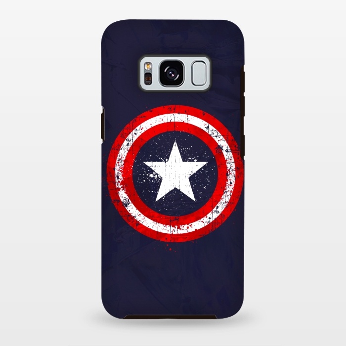 Galaxy S8 plus StrongFit Captain's America splash by Sitchko