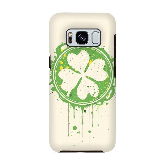 Galaxy S8 StrongFit Patrick's clover by Sitchko