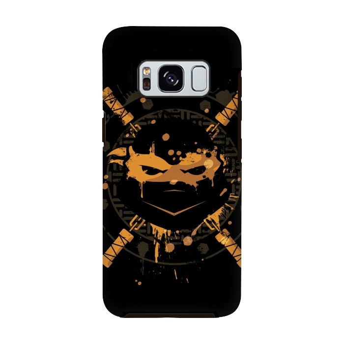 Galaxy S8 StrongFit Michelangelo Turtle by Sitchko