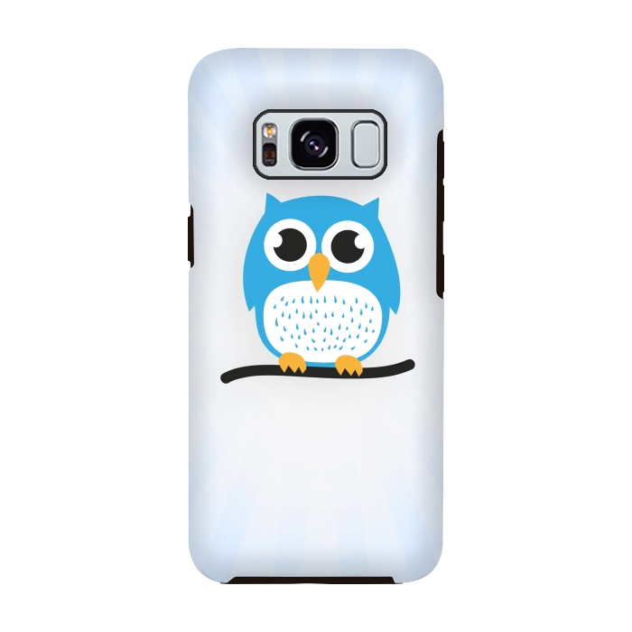 Galaxy S8 StrongFit Sweet Cute Owl by Philipp Rietz