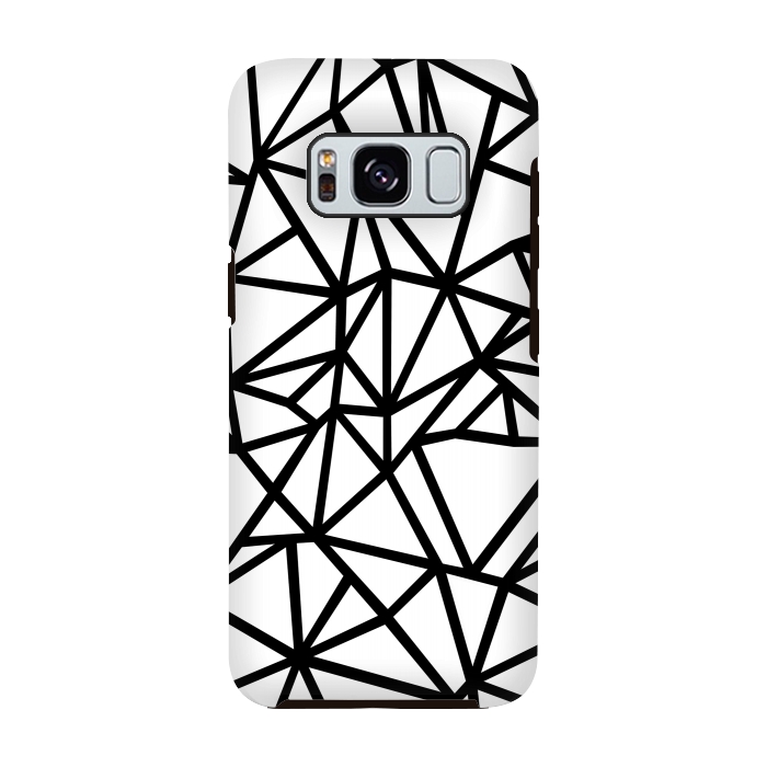 Galaxy S8 StrongFit AB Out Thick White by Project M