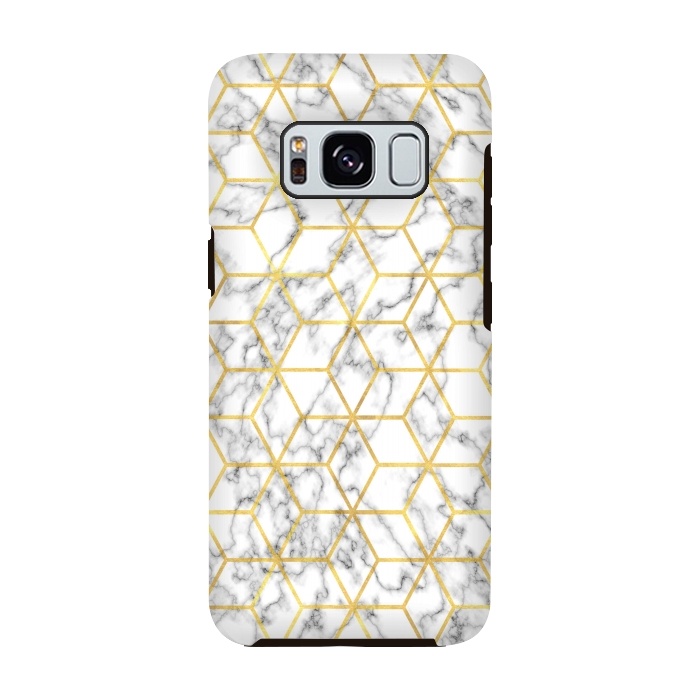 Galaxy S8 StrongFit Graphic Marble by Martina