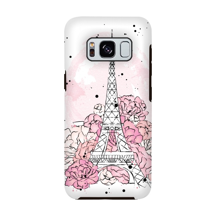 Galaxy S8 StrongFit Peony Paris by Martina