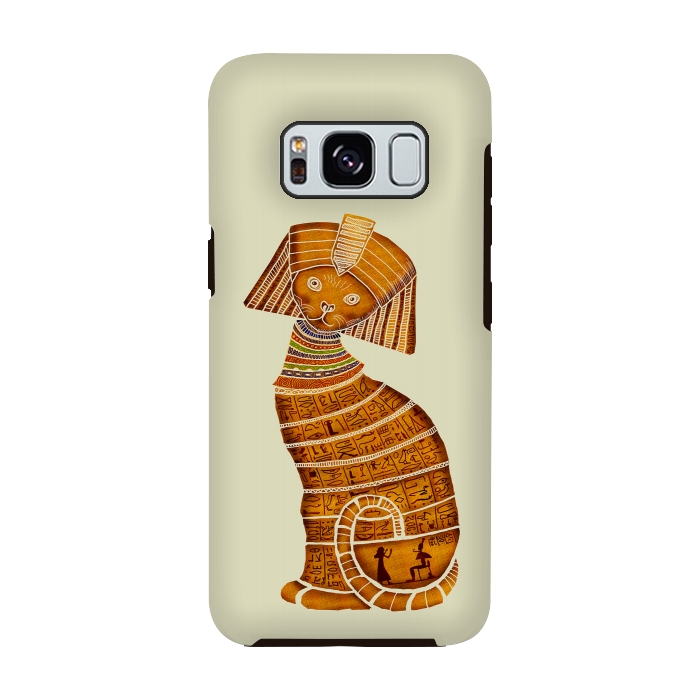 Galaxy S8 StrongFit Sphinx Cat by Tummeow