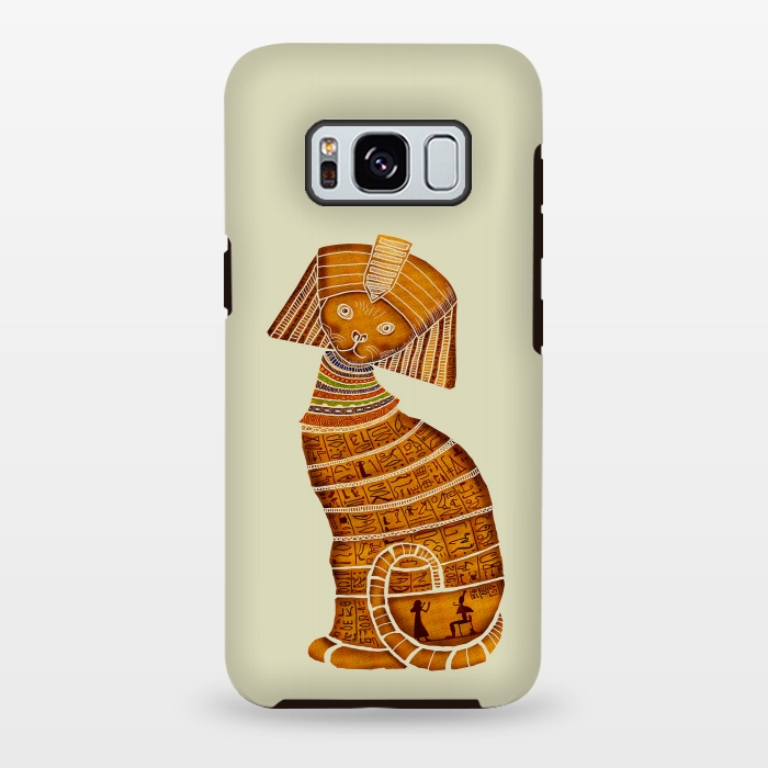 Galaxy S8 plus StrongFit Sphinx Cat by Tummeow