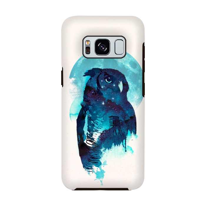 Galaxy S8 StrongFit Midnight Owl by Róbert Farkas