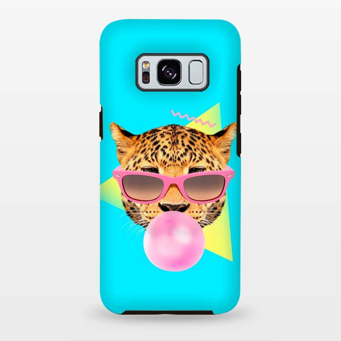 Galaxy S8 plus StrongFit Bubble Gum Leo by Róbert Farkas