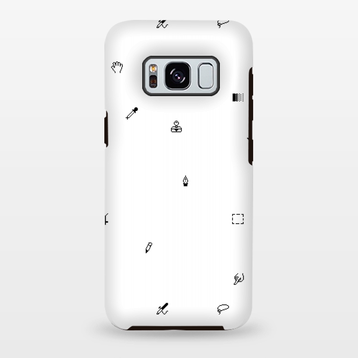 Galaxy S8 plus StrongFit Pixel pattern by Róbert Farkas