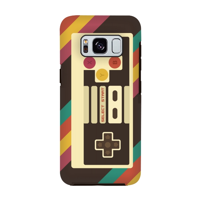 Galaxy S8 StrongFit Retro Video Game by Dellán