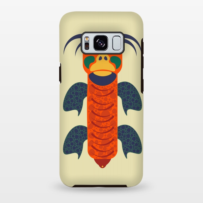 Galaxy S8 plus StrongFit Tortoise-orange by Parag K