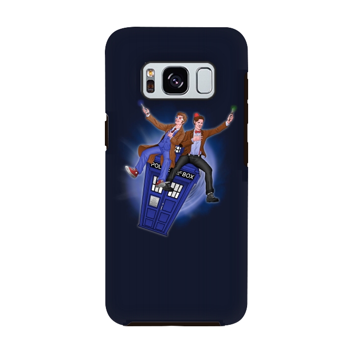 Galaxy S8 StrongFit THE DOCTOR'S TIMEY-WIMEY ADVENTURE by SKULLPY