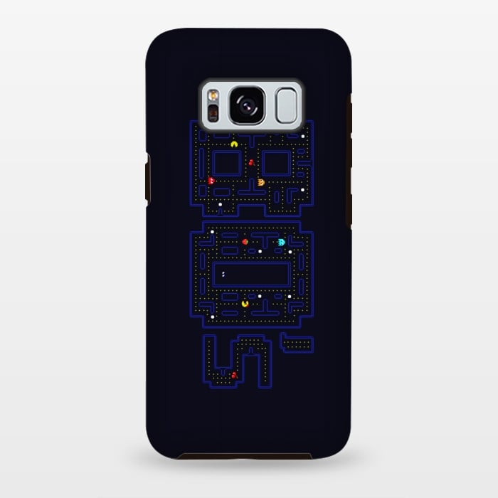 Galaxy S8 plus StrongFit FEELING 80'S - PACMAN by SKULLPY
