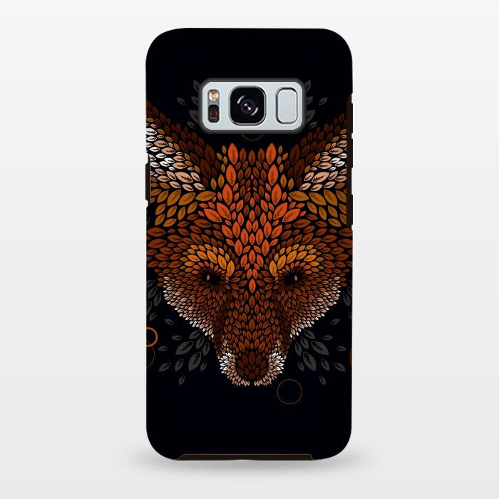 Galaxy S8 plus StrongFit Fox Face by Q-Artwork