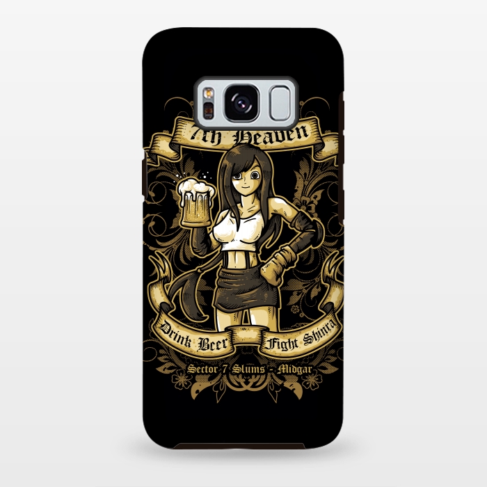 Galaxy S8 plus StrongFit 7th Heaven by Q-Artwork