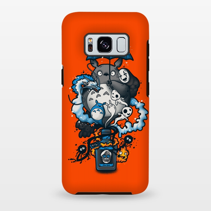 Galaxy S8 plus StrongFit Bottled Spirits by Q-Artwork