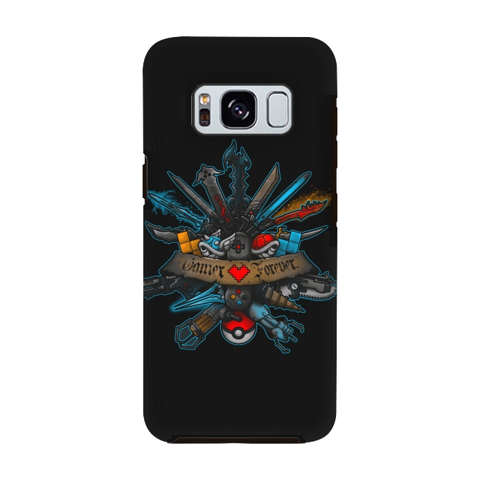Galaxy S8 StrongFit Gamer Forever by Q-Artwork