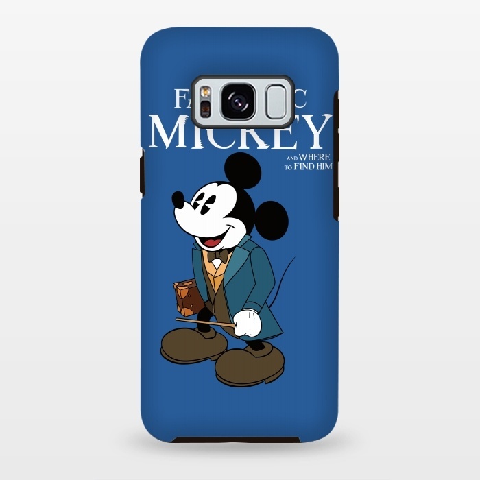 Galaxy S8 plus StrongFit Fantastic Mickey by Alisterny
