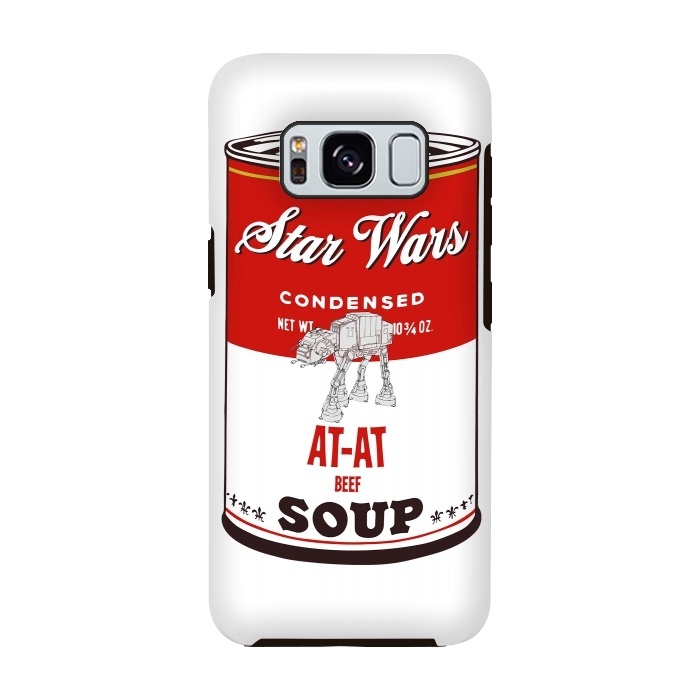 Galaxy S8 StrongFit Star Wars Campbells Soup At-At by Alisterny