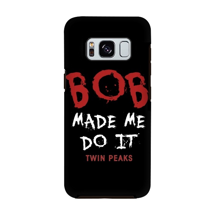 Galaxy S8 StrongFit Twin Peaks Bob Made Me Do It by Alisterny