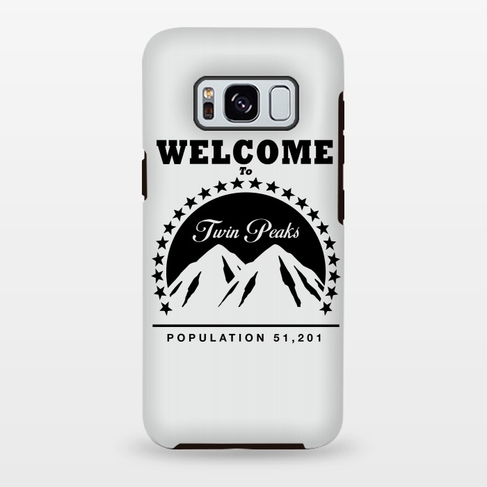 Galaxy S8 plus StrongFit Twin Peaks Paramount Logo by Alisterny