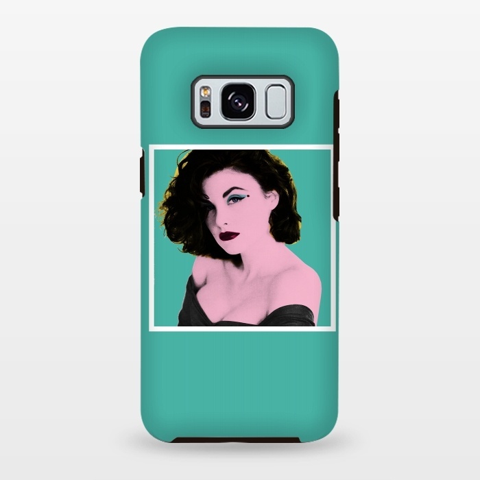 Galaxy S8 plus StrongFit Twin Peaks Audrey Horne Pop Art by Alisterny
