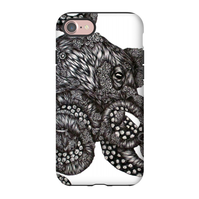 iPhone 7 StrongFit Barnacle Octopus by ECMazur 