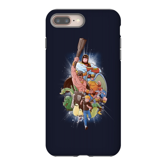 iPhone 7 plus StrongFit CHILDHOOD HEROES by SKULLPY