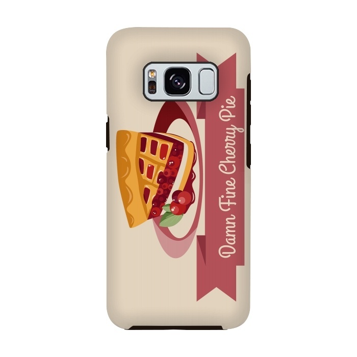 Galaxy S8 StrongFit Twin Peaks Cherry Pie by Alisterny