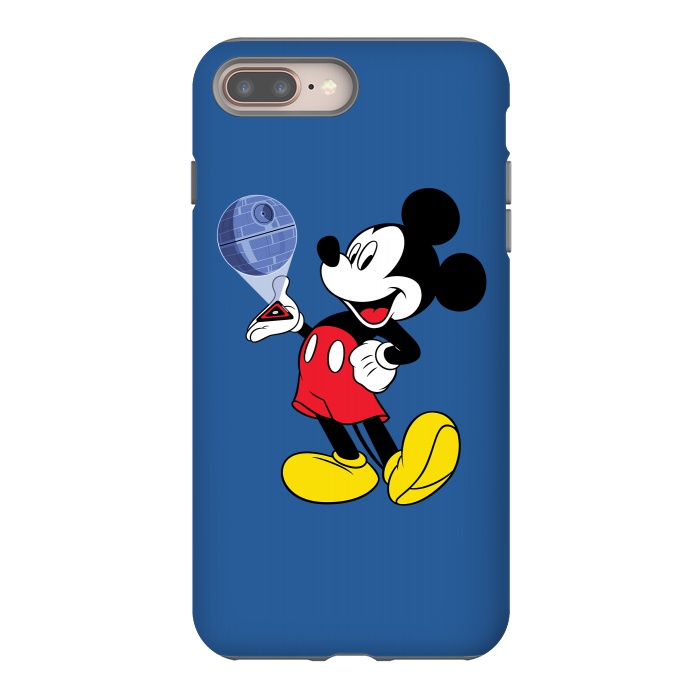 iPhone 7 plus StrongFit Mickey Mouse Death Star Plans Star Wars by Alisterny