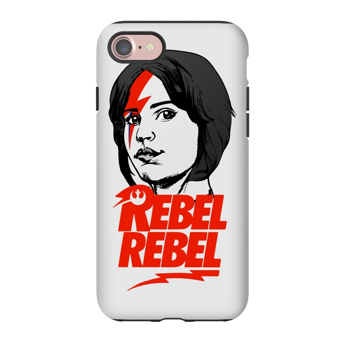 iPhone 7 StrongFit Rebel Rebel Jyn Erso David Bowie Star Wars Rogue One  by Alisterny