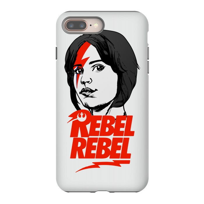 iPhone 7 plus StrongFit Rebel Rebel Jyn Erso David Bowie Star Wars Rogue One  by Alisterny
