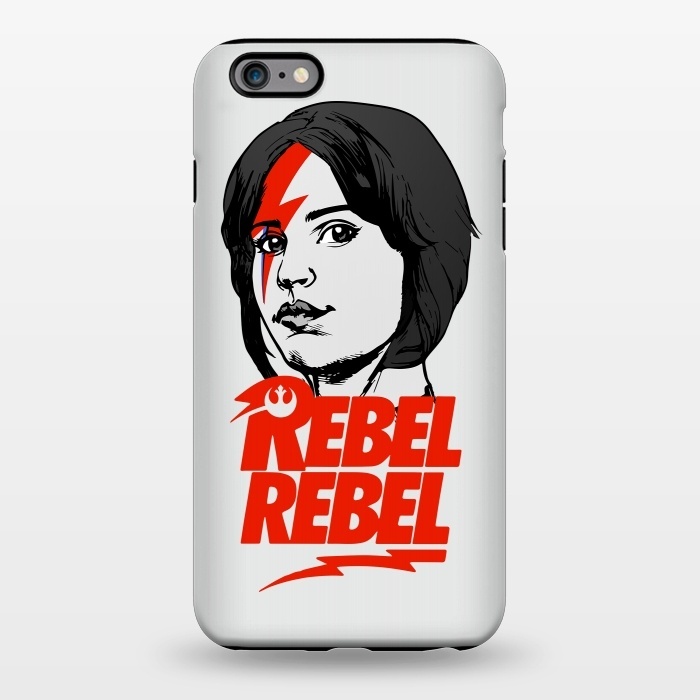 iPhone 6/6s plus StrongFit Rebel Rebel Jyn Erso David Bowie Star Wars Rogue One  by Alisterny