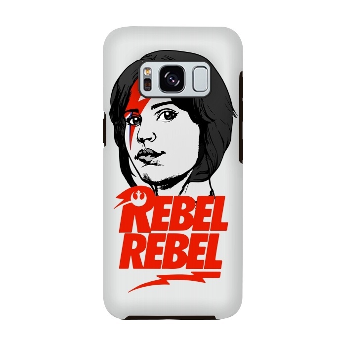 Galaxy S8 StrongFit Rebel Rebel Jyn Erso David Bowie Star Wars Rogue One  by Alisterny