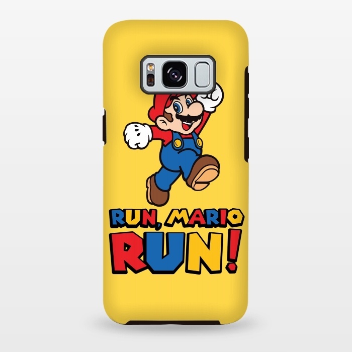 Galaxy S8 plus StrongFit Run, Mario Run by Alisterny