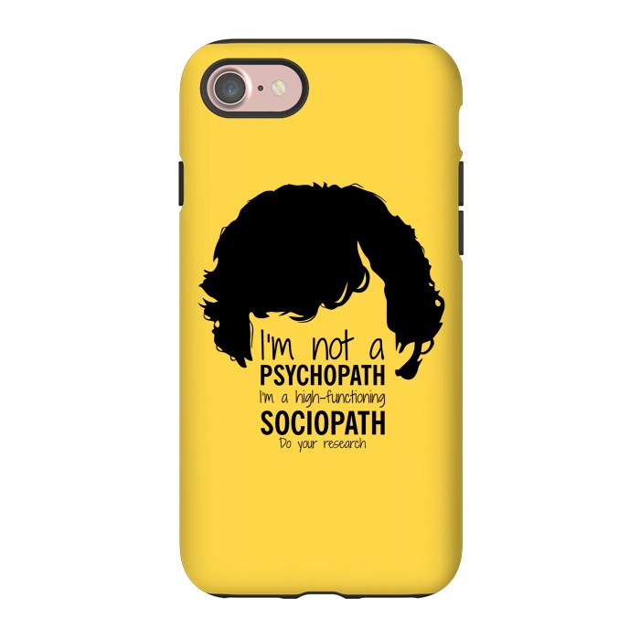 iPhone 7 StrongFit Sherlock Holmes High Functioning Sociopath by Alisterny