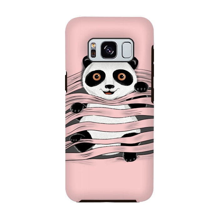 Galaxy S8 StrongFit Little Panda by Coffee Man