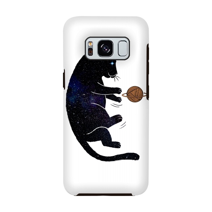 Galaxy S8 StrongFit Cat Universe by Coffee Man
