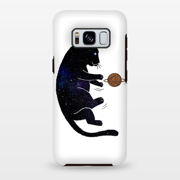 Galaxy S8 plus StrongFit Cat Universe by Coffee Man