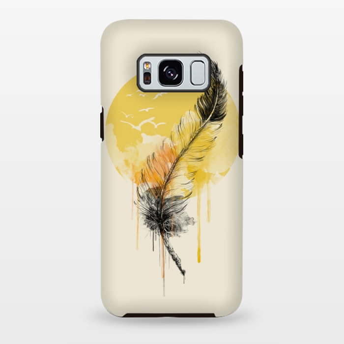 Galaxy S8 plus StrongFit Melted Hope by Alwin Aves