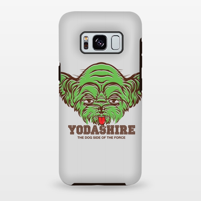 Galaxy S8 plus StrongFit [ba dum tees] Yodashire by Draco