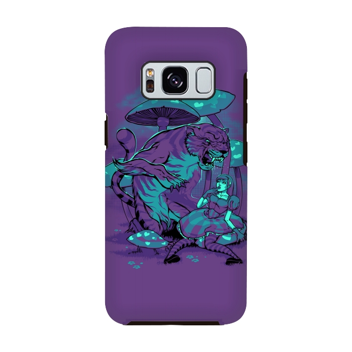 Galaxy S8 StrongFit Cheshire Cat by Draco