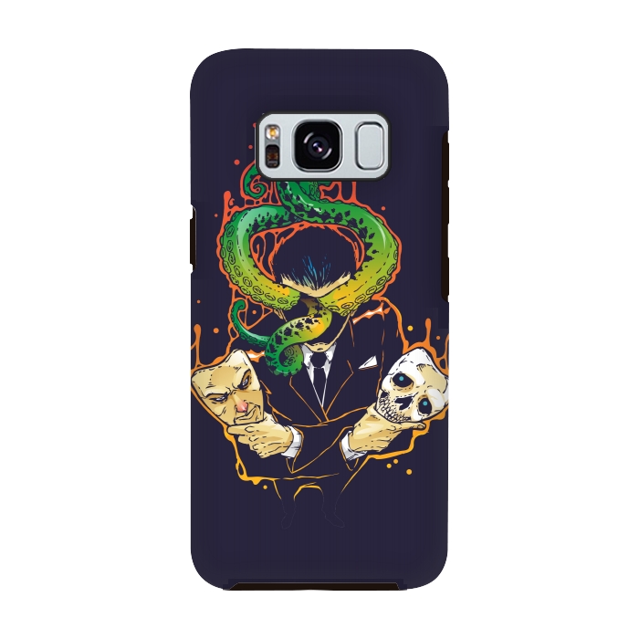 Galaxy S8 StrongFit Faceless Man by Draco