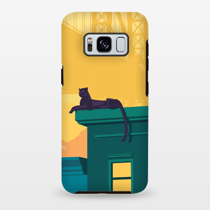Galaxy S8 plus StrongFit Urban jaguar by Roland Banrévi