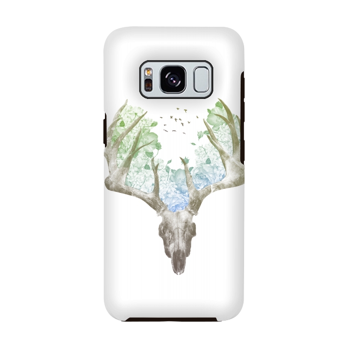Galaxy S8 StrongFit Deer Skull by Rui Faria