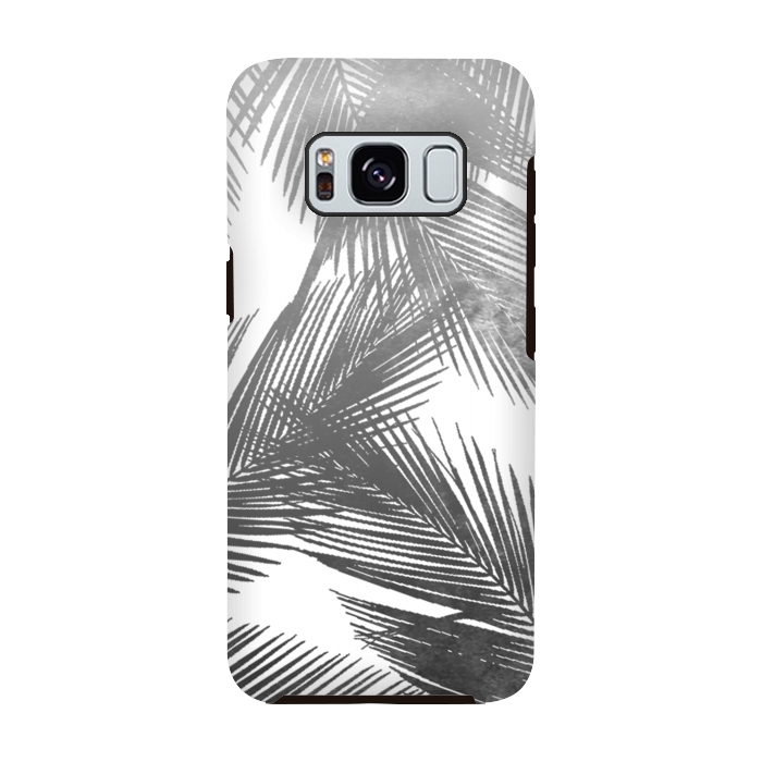 Galaxy S8 StrongFit Palms BW by Rui Faria