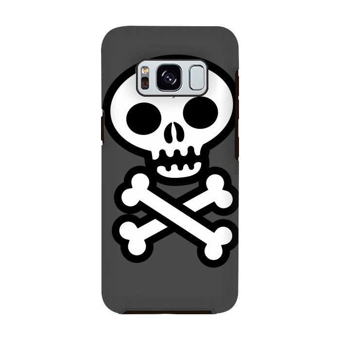 Galaxy S8 StrongFit Skull & Crossbones by Wotto